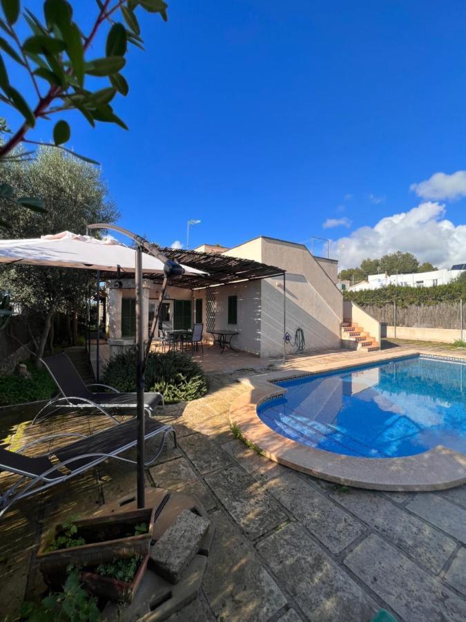 Chalet Con Piscina Sa Rapita Villa Eksteriør billede