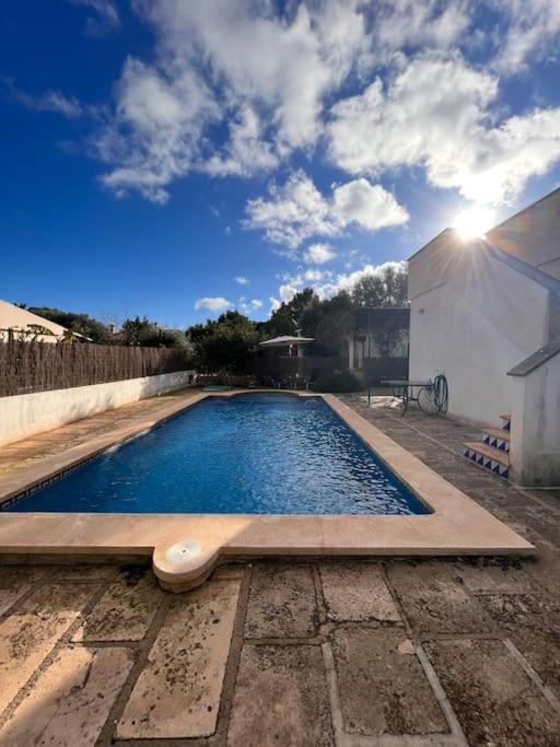 Chalet Con Piscina Sa Rapita Villa Eksteriør billede